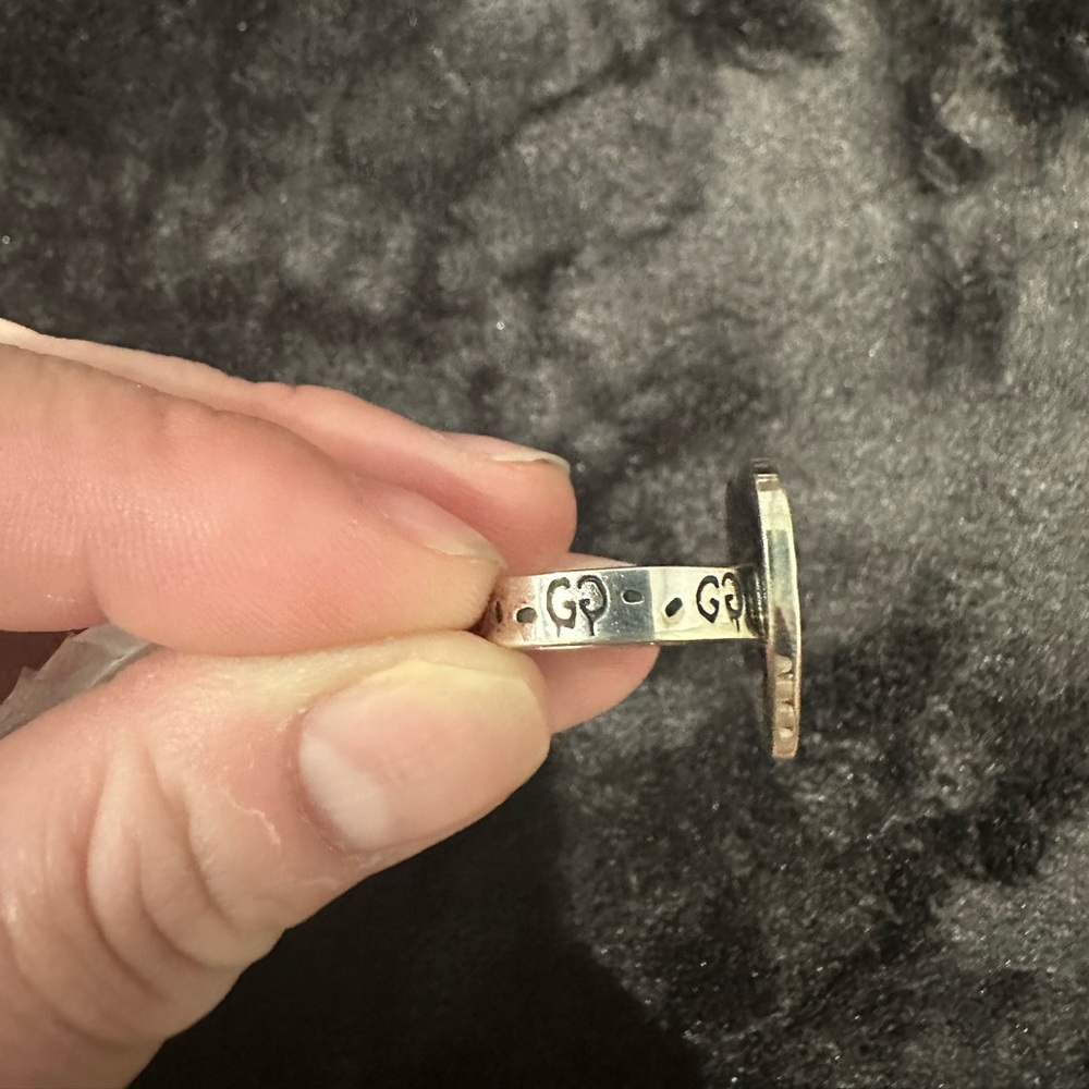 Gucci Ghost Heart silver ring - Picture 2 of 5